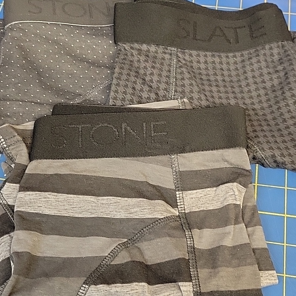 Slate & Stone Men's Gray Boxer Briefs - 1 Pair